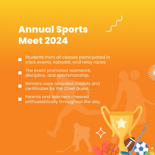 Annual Sports Meet 2024